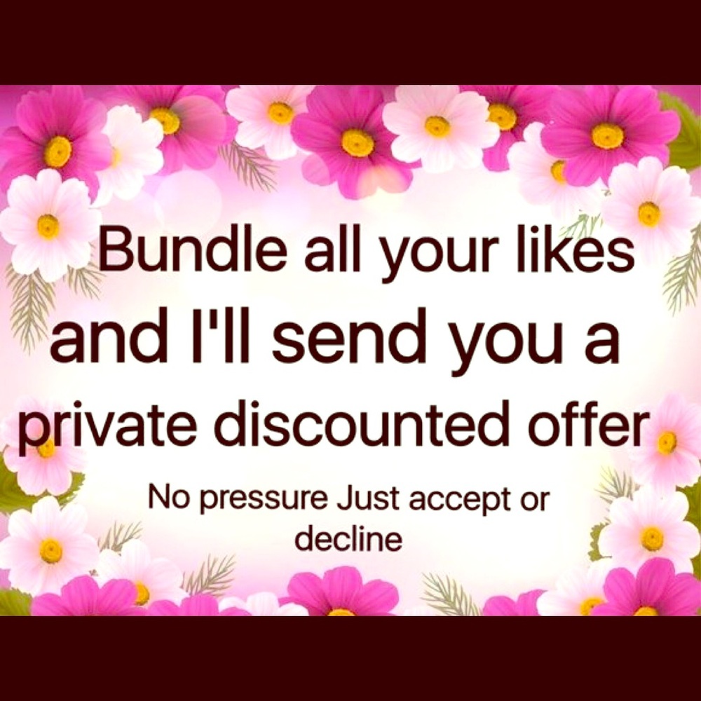 💖🛍 Bundle and Make an offer🛍💖